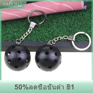 【LAKEBAO】 พวงกุญแจพิคเกิลบอลขนาดเล็กสำหรับทั้งชายและหญิงพวงกุญแจลูกพิคเกิลบอลกุญแจกระเป๋ากระเป๋ากระเป๋าเป้สะพายหลังอุปกรณ์ตกแต่ง