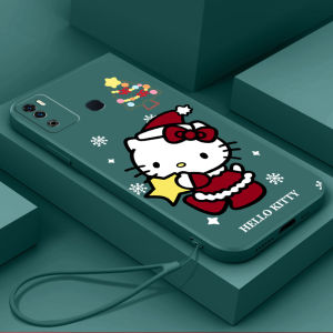 เคสสำหรับ INFINIX HOT 9PLAY X680 INFINIX ขายดี10PLAY X688 2021 SMART5สไตล์คริสต์มาสฝาครอบ TPU นุ่มกันกระแทกเคสโทรศัพท์