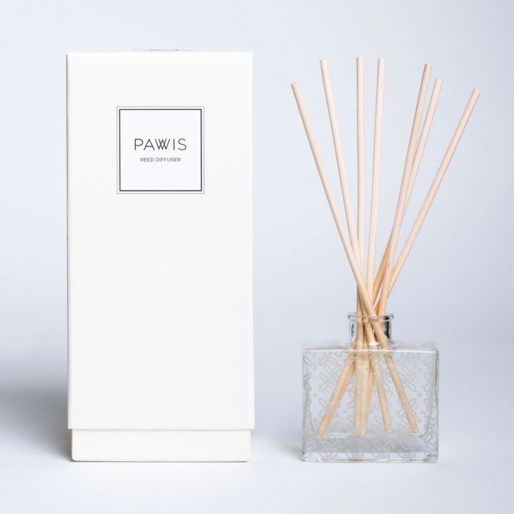 PAWIS Reed Diffuser กลิ่น Duchess Rose & Grapefruit ก้านหวายหอมระเหย ...