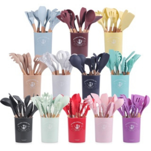 11 Pcs Silicone Kitchen Tools Cooking Set