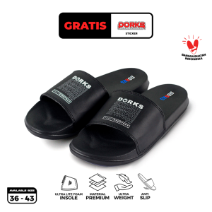 Dorks Attitude - Sandal Slop Casual Pria Wanita Sendal Selop Slipper Anti Licin Original Dorks