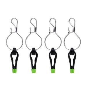 4 cái đồ câu cá cho bảng planer trolling câu cá điện Grip dòng khóa linh trọng lượng Clip