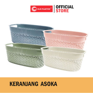 1 DUS Keranjang CLIO ASOKA Plastik Serbaguna - Keranjang Clothes