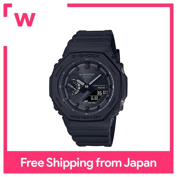 [Casio] G-SHOCK Bluetooth Tough Solar GA-B2100-1A1 Matte Black Mobile Link  Analog Digital Carbon Core Guard Structure