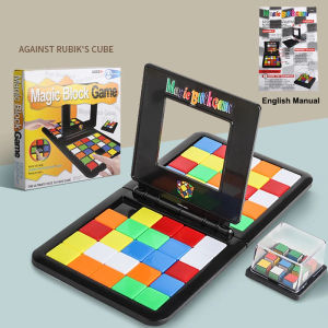 Mainan Magic Block Game Permainan Teka-teki Seluler Kubus Rubiks Mainan Asah Otak Ketangkasan Aktifits Anak