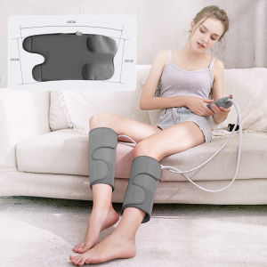 Jinkairui Air Compression Leg Massager with Heating Leg Massage Machine for Circulation and Pain 3 Modes & 5 Intensity Kneading for Foot Calf Tigh Knee Massager Machine Gift Choice