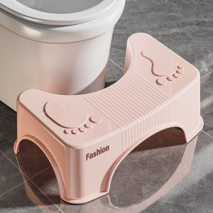 Toilet Stool Aesthetics Fashion Cushion Solid and Safe Humanized Practicality Non-slip Footsteps