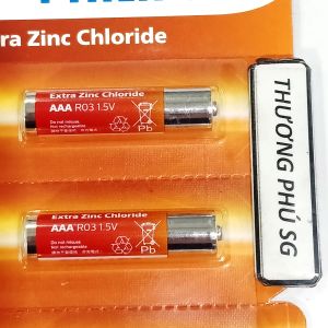Pin AAA R03 MICRO 1.5V (R03L10S/97 Zinc chloride) / Pin chính hãng chất lượng