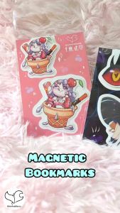 Icecream-chan Set - Magnetic Bookmark & Sticker