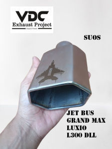 KNALPOT MOBIL SUOS SUARA JET BUS UNIVERSAL BENSIN DAN SOLAR L300 PANTHER GRAND MAX LUXIO PICK UP