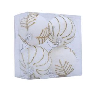 1 gói mượt Bóng Treo Cây giáng sinh Màu sắc hỗn hợp đổ xô Vật liệu mặt dây chuyền treo dễ dàng đồ trang trí cho ngày lễ