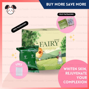 [SG INSTOCK] Certified Authentic from Fairy HQ Fairy Scrub Gluta Whitening Soap (60g) + Foaming Net