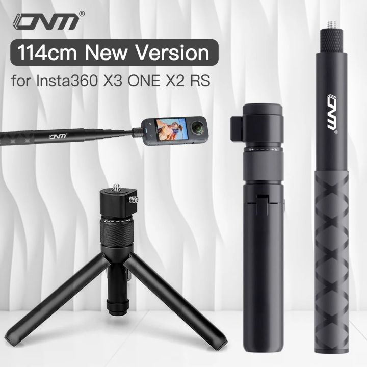ONM Bullet Time Invisible Selfie Stick For Insta360 X3 ONE X2 RS