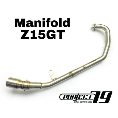 Modenas Z15GT Exhaust Full System Design Akrapovic Long Muffler Superbike Ekzos Accessories Motor Akra Tabung Manifold