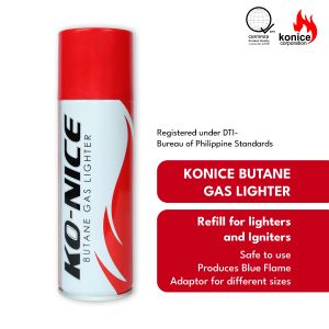 Konice Butane Gas Lighter (w/adaptor)