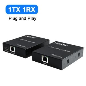 150M HDMI IP Extender Over Rj45 Cat6 Cable 200m HDMI Ethernet Extender Network Cable 300m Transmitter and Receiver