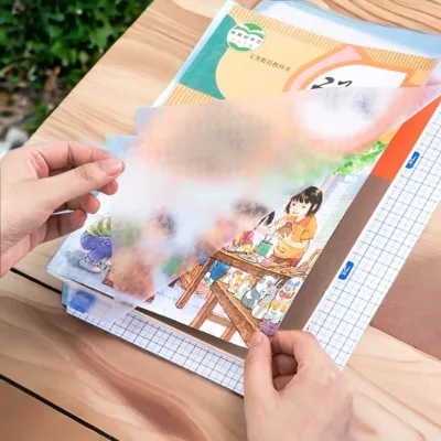 10 tập bọc vở đề can 28cmx38cm/bọc vở decal 28x38