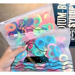 50pcs ikat rambut donat anak size 2cm P12