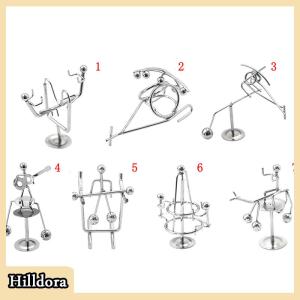 [Hilldora] Mini Newtons cradle balance balls physics classic science fun desk toys office