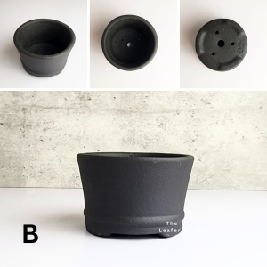 The Leaferie Bonsai Pot (Series 31) . Plant pot . Zisha . Flowerpot . Purple Sand Planter. Flower pots