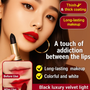 Non-Stick Cup Lipstick Matte Velvet Lipstick Waterproof Long-Lasting Moisturizing Smooth Liptint