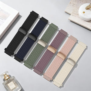 Nylon Weave Magnetic Band For Amazfit Active Max Smart Watch Braided Strap Bracelet