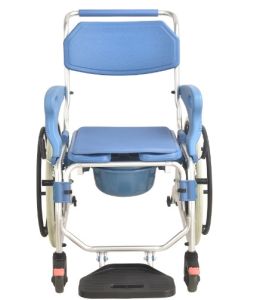 Ready✅ Commode Wheelchair Premium Foldable Portable Wheel Chair Medical Patient Handicap Orang Kurang Upaya OKU Kerusi