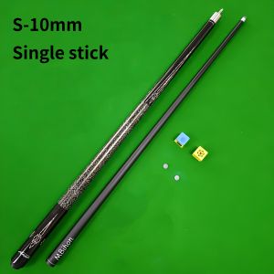 【Manila】Billiards Carbon Fiber Billiard Cue Stick 10/11.5/13mm Tip 1/2 Split Billiard Pool Cue Stick