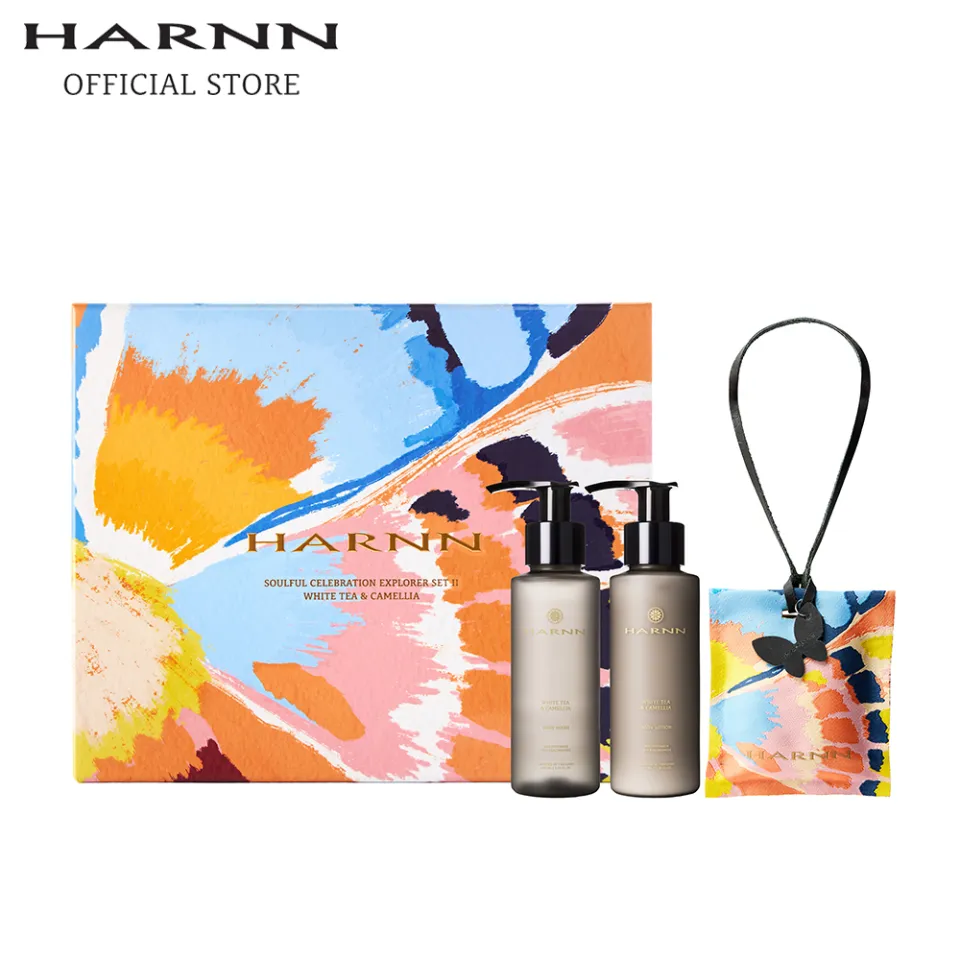 HARNN SOULFUL CELEBRATION EXPLORER SET WHITE TEA & CAMELLIA