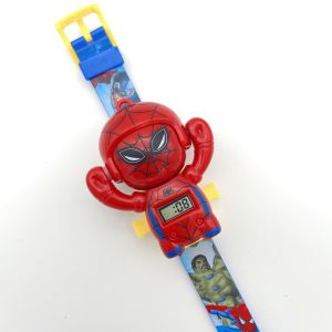 นาฬิกาเด็กลายการ์ตูน (ถอดตัวเรือนได้) สายยาง น่ารักๆ