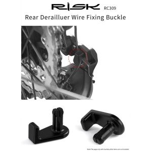 RISK Pengait Kabel Elekronik Klip Penyangga Shimano Di2 Wire RD Holder Clip Rear Derailleur Wire Fixing Buckle R7150 / R8150 / R9250