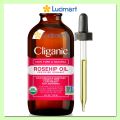 Tinh dầu hữu cơ Cliganic Organic Rosehip Oil nguyên chất dành cho mặt, tóc và cơ thể 120ml [Hàng Mỹ]. 