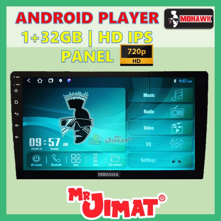 Mohawk Android Player | Green Series | 1+32GB | 720p HD Screen | Lazada