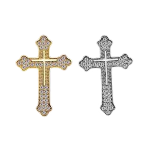 Sturdy Quality Crosses Lapel Pin Fashionable Mens Crosses Brooch Suitable for Both Daily Commute and Special Occasions