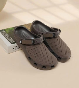 Giày dép crocs - dép sục nhựa crocs yukon lỗ leathers cho nam chống thấm nước chống trơn trượt chống hôi chân hàng nhà máy xuất xịn đầy đủ hộp hoặc túi crocs