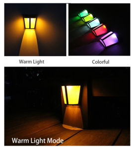 Vimite 6 LED Solar Wall Light โคมไฟติดผนัง โคมไฟทางเดิน โคมไฟโซล่าเซลล์ กันน้ำโครมไฟผนัง สว่างยันเช้า กำแพงโคมไฟ โคมไฟโซล่