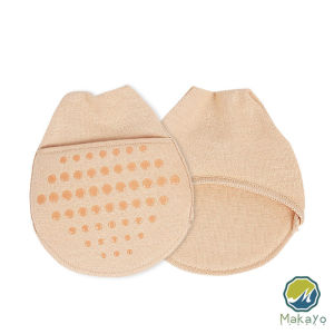 Makayo แผ่นรองหน้าเท้า รองพื้นรองเท้าครึ่งเท้า แผ่นฟองน้ำมีกันลื่น insoles