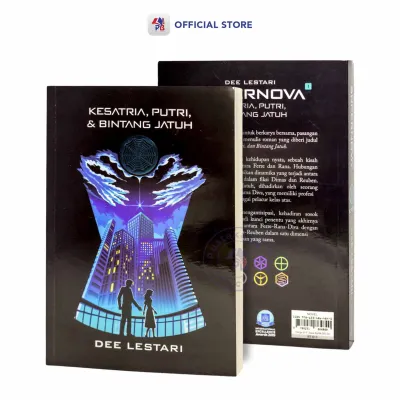 Novel Supernova 1 Kesatria Putri Dan Bintang Jatuh / Dee Lestari / MIZAN MEDIA UTAMA - PBPK