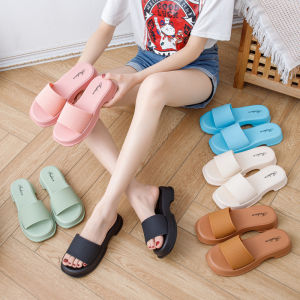 [Free Shipping] WomenS Summer Sandals Korean Style Beach Sandals Suitable For Students Can Be Worn Outdoors High-Heeled Thick-Soled And Height-Increasing