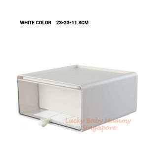 Desktop Figurine Display Storage Box / Pull Out Transparent Blind Box Display Drawer / POP MART Toy Display Rack Rainbow Culture