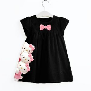 dress anank perempuan HELLO KITTY 1-4 TAHUN