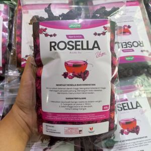 TEH BUNGA ROSELLA UNGU / ROSELLA CURAH / REBUS /TEH BUNGA ROSELA UNGU 100gr