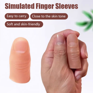 Various Specifications Simulated Finger Cuffs Fingerprint Enhance Selfconfidence Various Sizes And Specifications Snug And Comfortable Soft And Natural