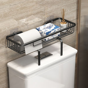 🔷ส่งด่วน🔷 ชั้นวางของ ชั้นเหล็กวางของบนชักโครก 35 cm. แบบไม่ต้องเจาะผนัง