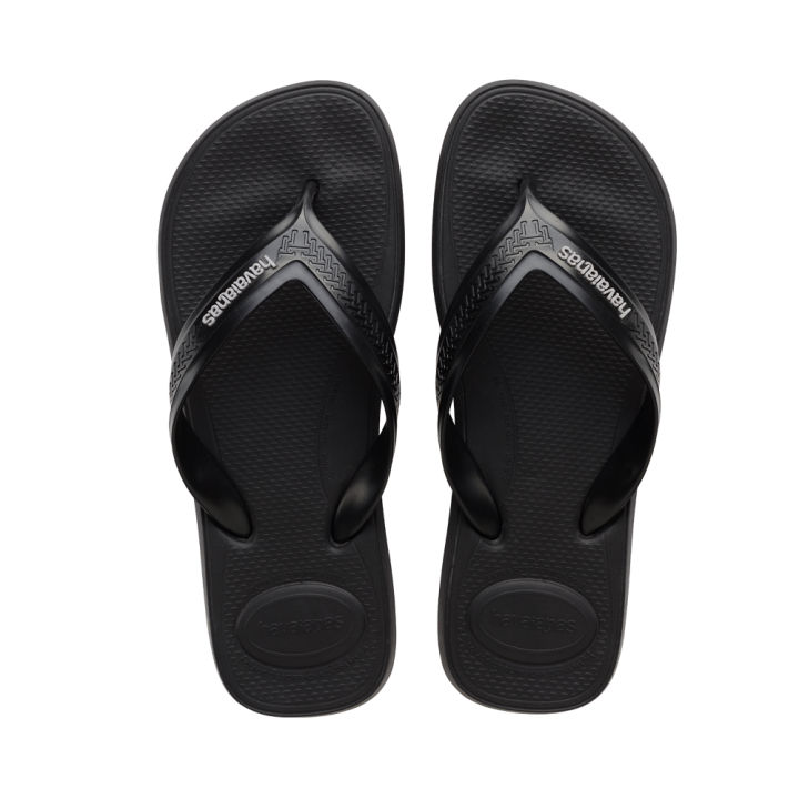 Havaianas Men Top Max Comfort Flip Flops (Black) Max Comfort