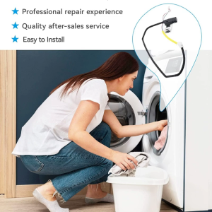 W10838613VP W11253733 MVWX655DW1 ATW4675EW0 W10838613 for Washer Lid Lock Switch Washing Machine Lid Door Latch Assembly