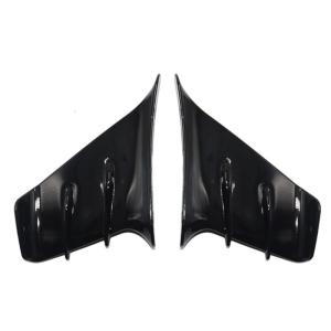 ABS Motorcycle Fairing Side Winglets Aerodynamic Spoiler Wing Deflector Universal Fit Quick Installation for Sport Bikes