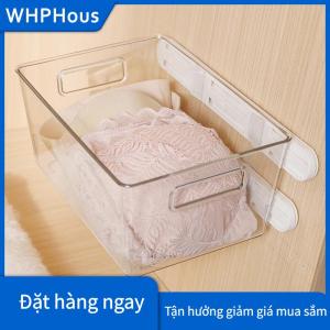 WHPHous 2 cái bộ Trắng Trượt Ngăn Kéo Trượt Đường Ray Bin Theo Dõi Cho Nhà Bếp Phòng Ngủ Tủ Quần Áo Slide Kéo Theo Dõi Ngăn Kéo Giỏ Đường Sắt Kéo