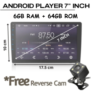 2026 Newest ETTRO  Android Player 7"9"10 inch Quad Core Car Multimedia  Player Wifi Free ReverseCam [6GB RAM+64GB ROM]