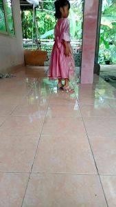 Sandal terbaru terkini sendal cewe anak anak terbaru Hak kaca tinggi 3 cm